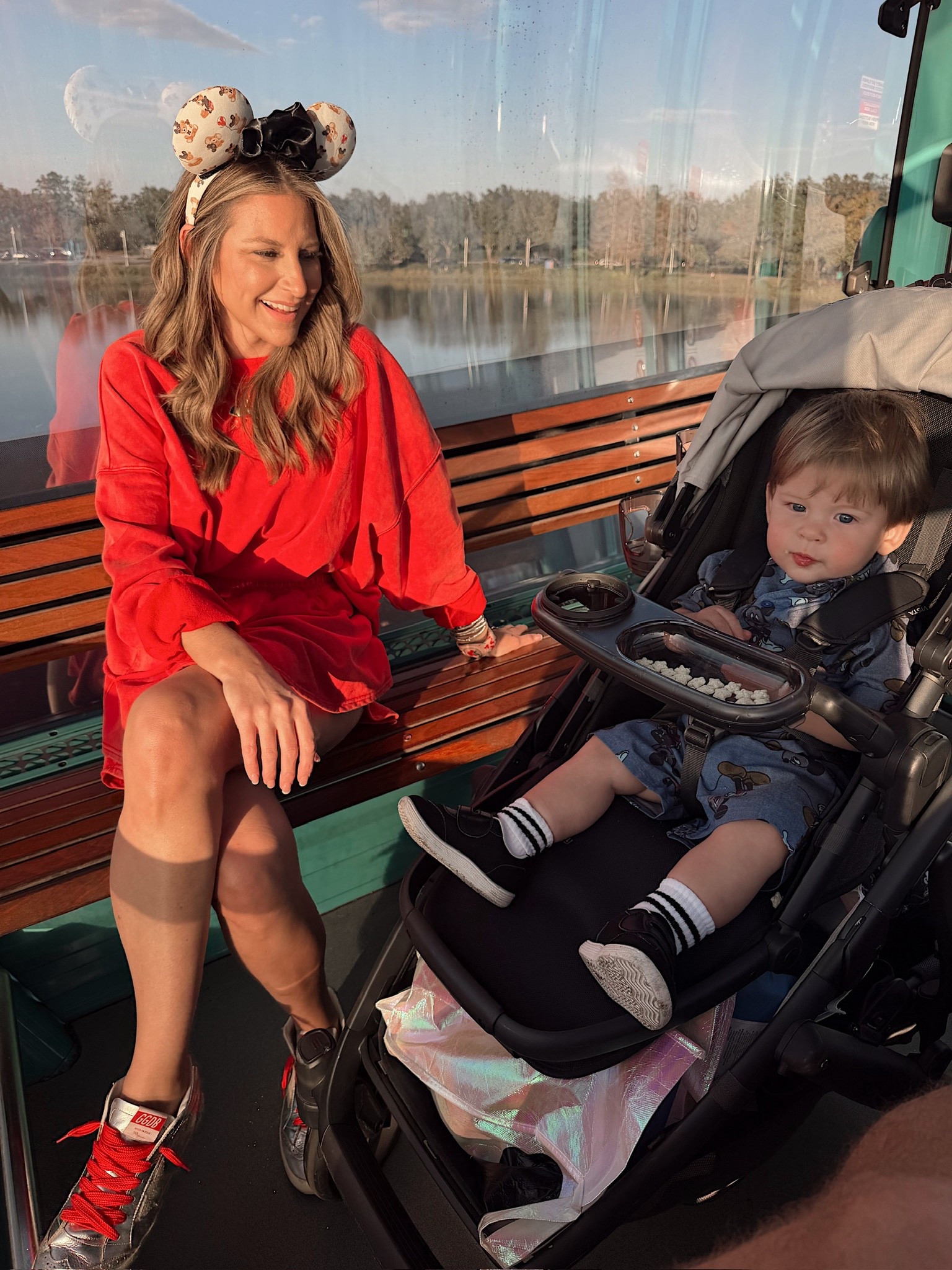 Tonight’s mommy and mini Disney World outfits! I’m in a small top and skort from poppy & pine, Etsy ears and accessories - fits tts. Storms outfit is Amazon!

#LTKTravel #LTKBaby #LTKootd