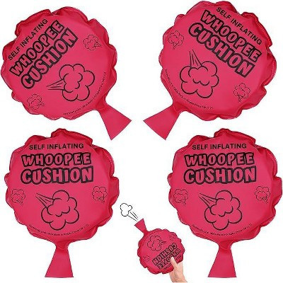 4E's Novelty 4-Pack Large Self-Inflating Whoopee Cushions, 7-Inch Whoopie Cushion Uses for Prank Cushion Toys for Kids & Adults, Whoopie Pillows | Target