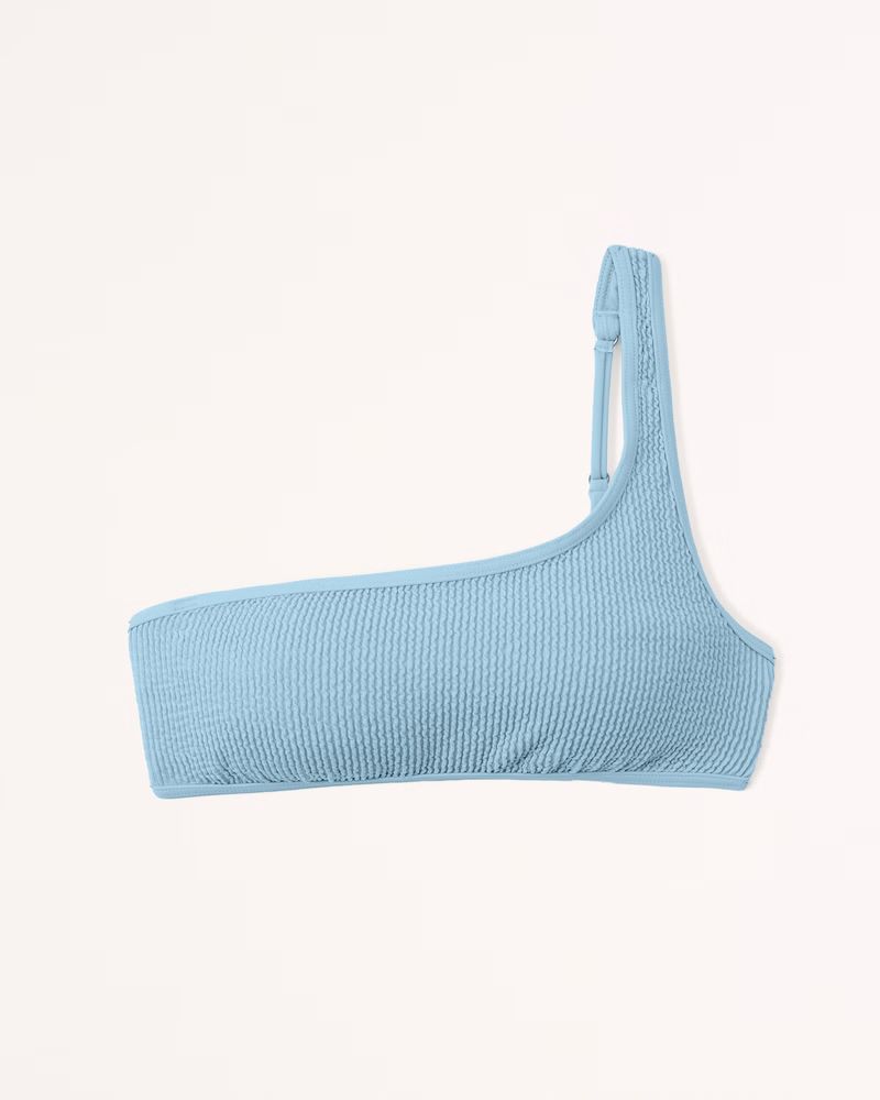 One-Shoulder Bralette Swim Top | Abercrombie & Fitch (US)