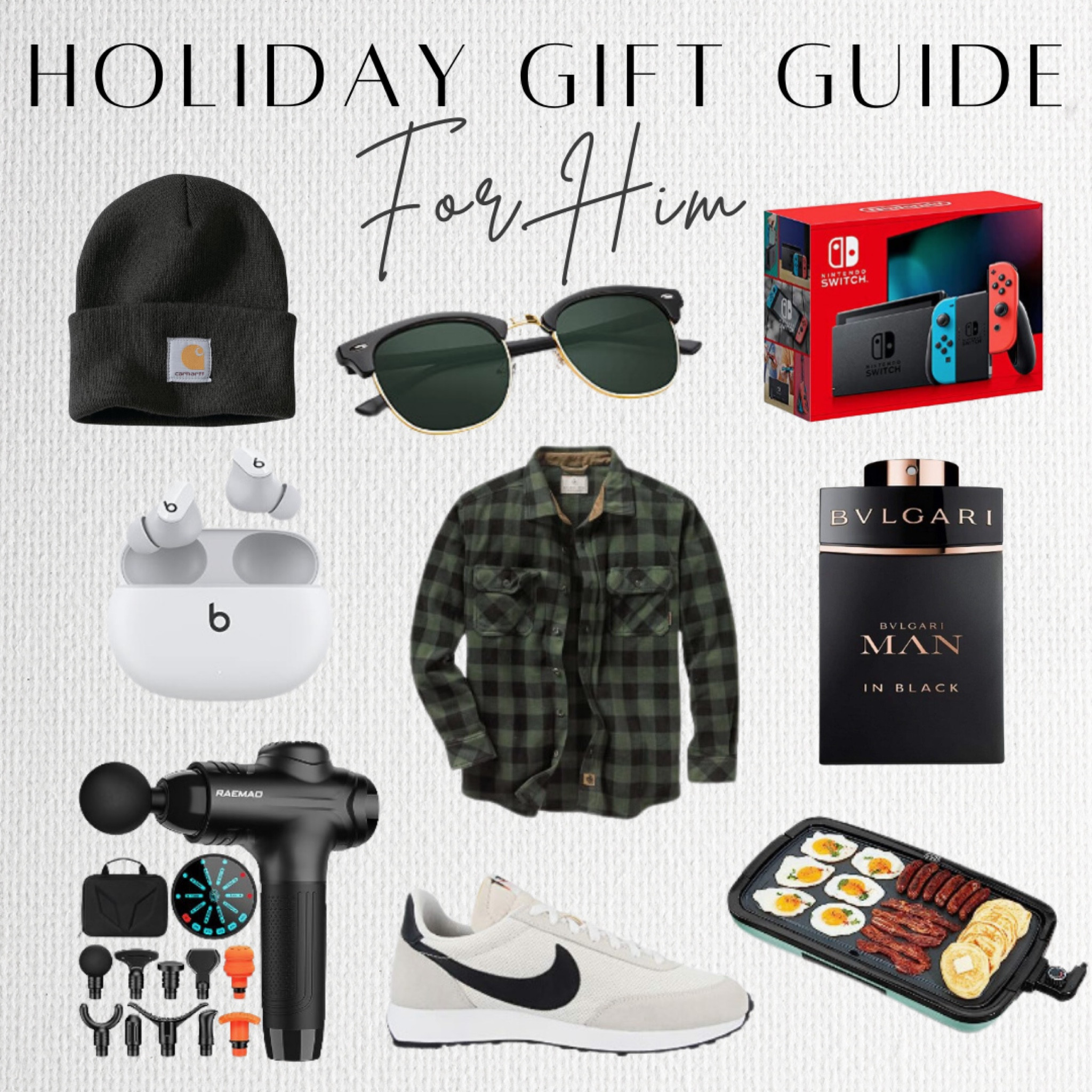 I’ve curated a list of all my favorite gift ideas for him! Idk about you, but guys can be so hard to shop for sometimes! So I’ve been on the hunt for things my husband actually wants and needs, and this is the list of amazing holiday gift ideas I’ve created! Enjoy! 🎁

#giftguide #affordablegifts #giftguideforhusband #giftguideforboyfriend #holidaygiftguide #giftideas #christmasgiftguide #gifts
#giftguideforhim #giftideasfordad #giftideasforbrother #giftideas🎁 #affordablegiftsformen  #affordablegiftideas #giftideasforhusband  #christmasgifts #giftideas #christmasgiftideas


#LTKGiftGuide #LTKsalealert #LTKHoliday