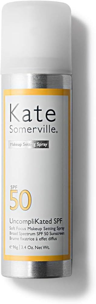 Kate Somerville UncompliKated SPF – SPF 50 Face Sunscreen and Soft Focus Makeup Setting Spray ... | Amazon (US)