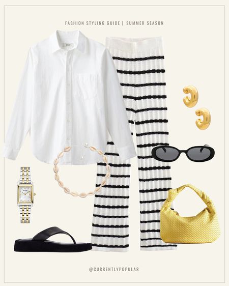 Striped Crochet Pants + A Crisp White Oxford / Italian Summer Outfit

#LTKTravel #LTKSeasonal #LTKStyleTip