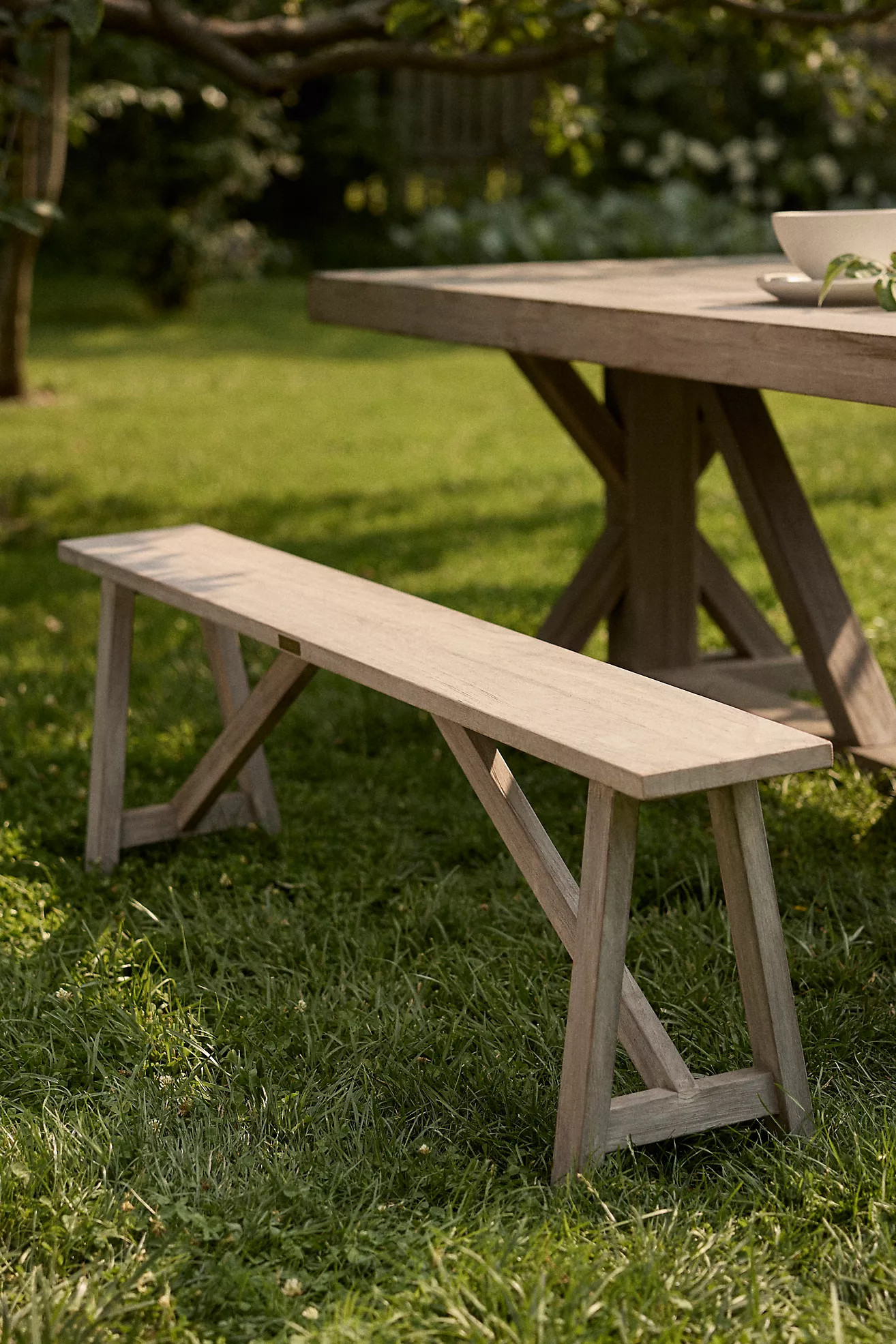 Upland Teak Bench | Terrain