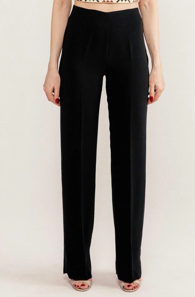 Kaveh Straight Leg Pant - Black | Rosewater Collective
