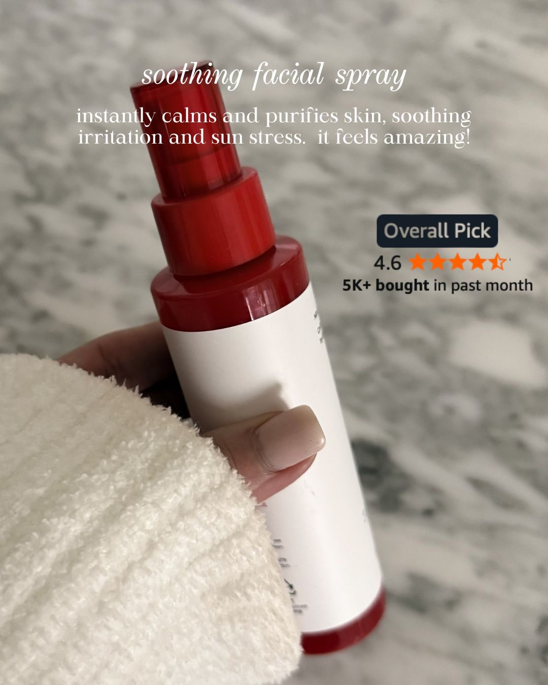 SOOTHING FACIAL SPRAY — CALMING & REFRESHING SKIN RELIEF! This soothing facial spray instantly calms and refreshes irritated, stressed skin. It’s perfect for redness, sun exposure, post-treatment care, or anytime your skin needs an immediate reset. Lightweight, cooling, and incredibly comforting, this is one of those products you’ll keep within arm’s reach year-round.

#Amazon #TheHillaryStyle #SoothingFacialSpray #CalmingSkincare #SensitiveSkinCare #SkinRelief #HydratingMist #EverydaySkincare #BeautyEssentials 

 #LTKmomlife #LTKselfcare #LTKOver40