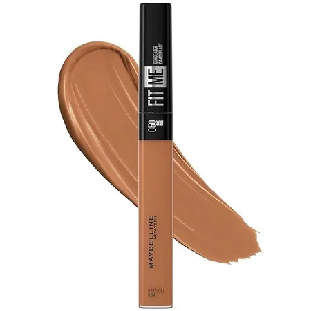 Maybelline Fit Me Liquid Concealer Makeup Natural Coverage Lightweight Conceals Covers Oil-Free Café 1 Count | Walmart (US)