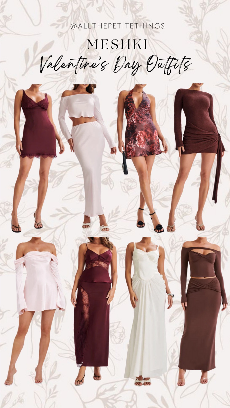 Meshki Valentine’s Day outfits 🤍

#LTKfindsunder100 #LTKSeasonal #LTKstyletip