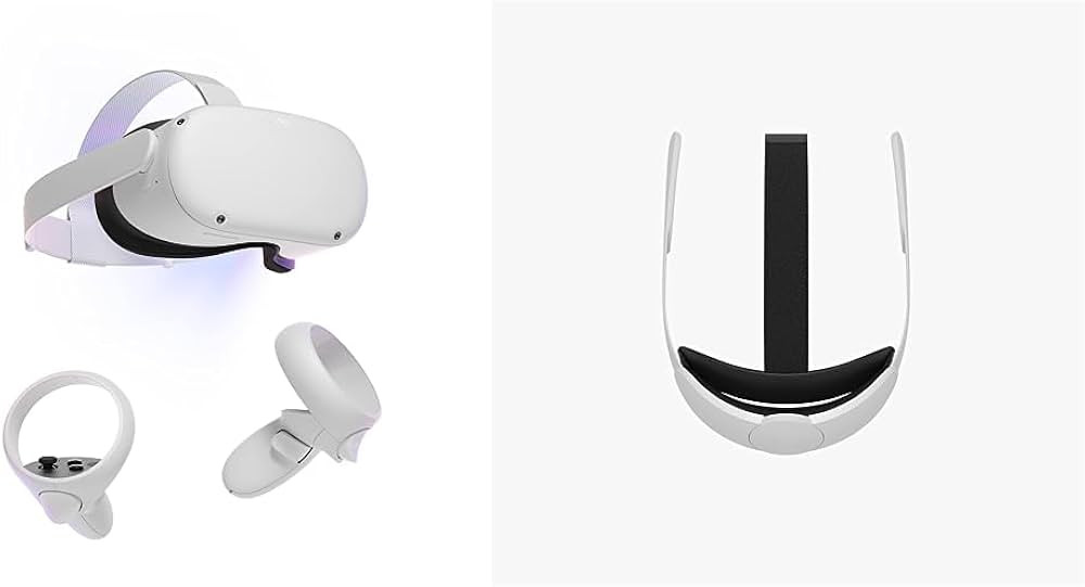 Meta Quest 2 — Advanced All-In-One Virtual Reality Headset — 128 GB with Elite Strap for Enha... | Amazon (US)