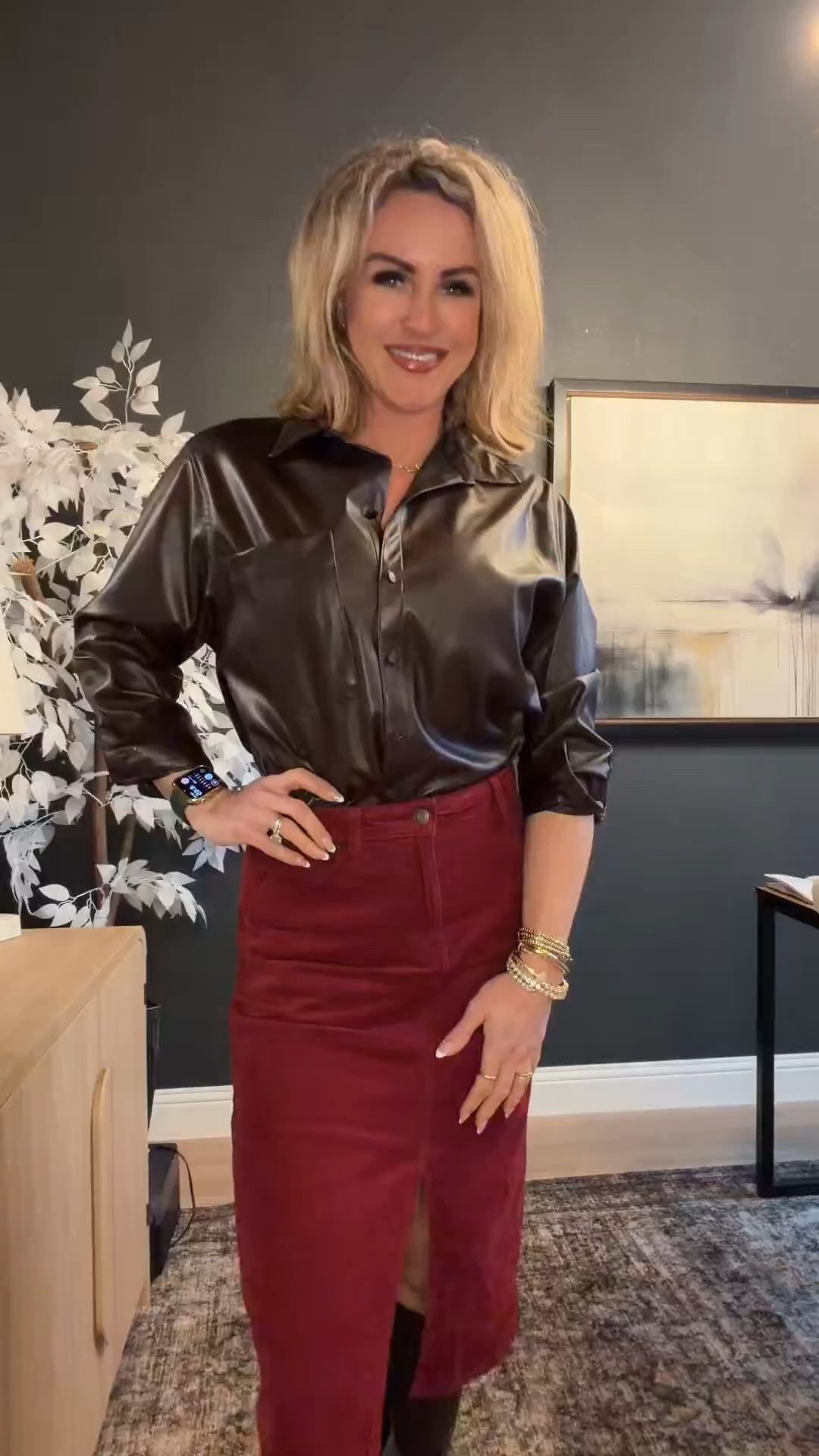 Winter outfit of the day! I love these chocolate brown boots so much. I can’t get over the price! 

#LTKootd #LTKWorkwear
