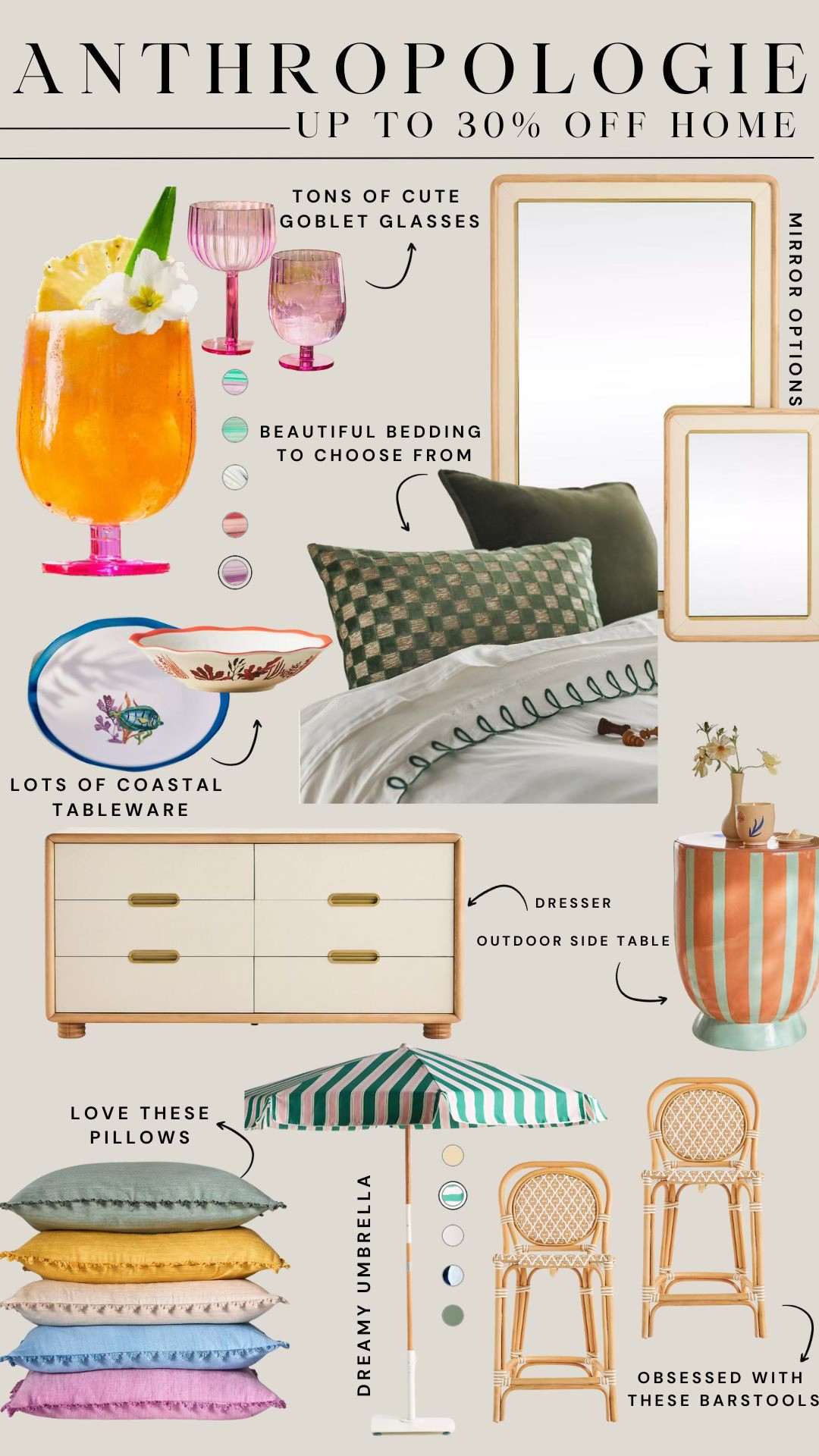 anthropologie home sale : 30% off 

#LTKHome #LTKSaleAlert #LTKSummerEdit