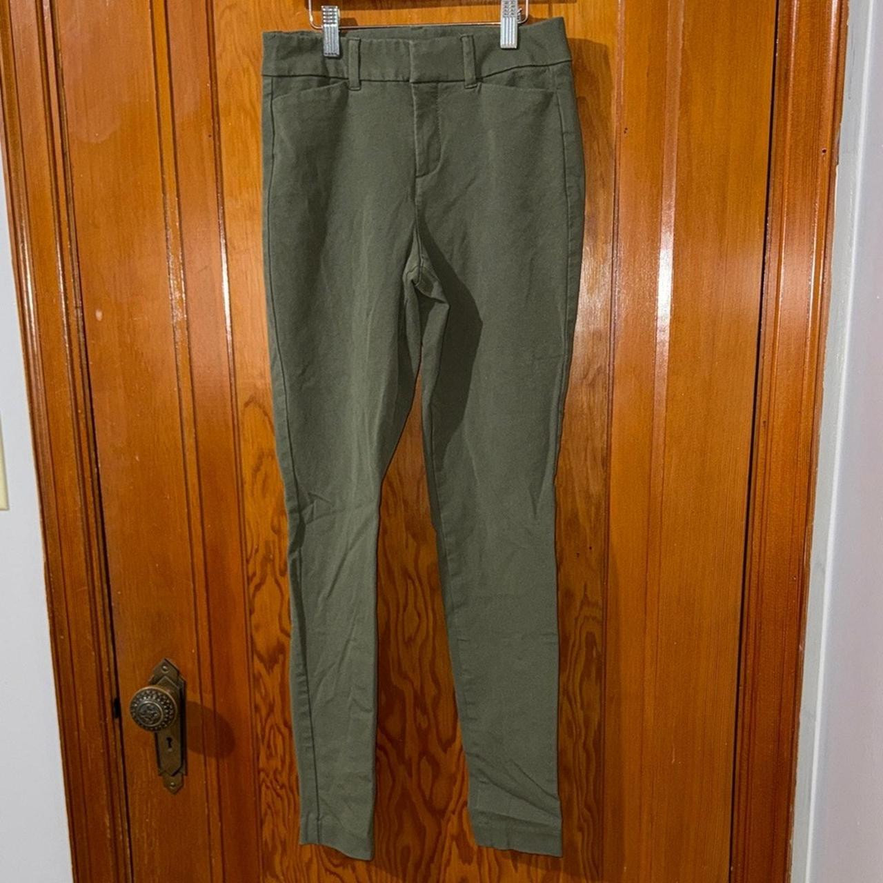 Old Navy Women's Pants - Green - 0 | Depop US