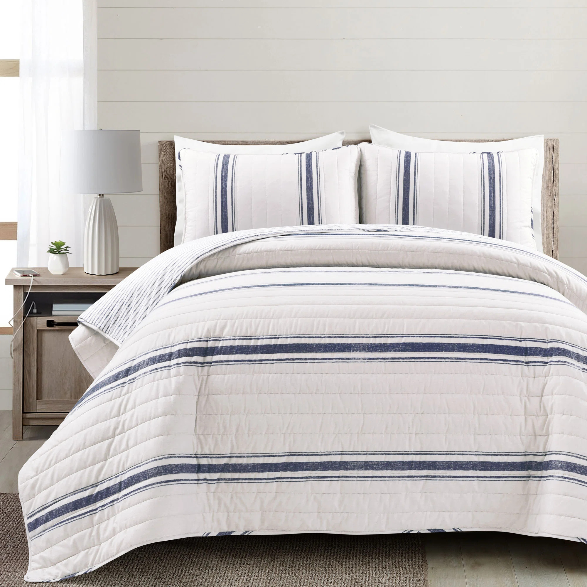 Gilroy Cotton Quilt Set | Birch Lane
