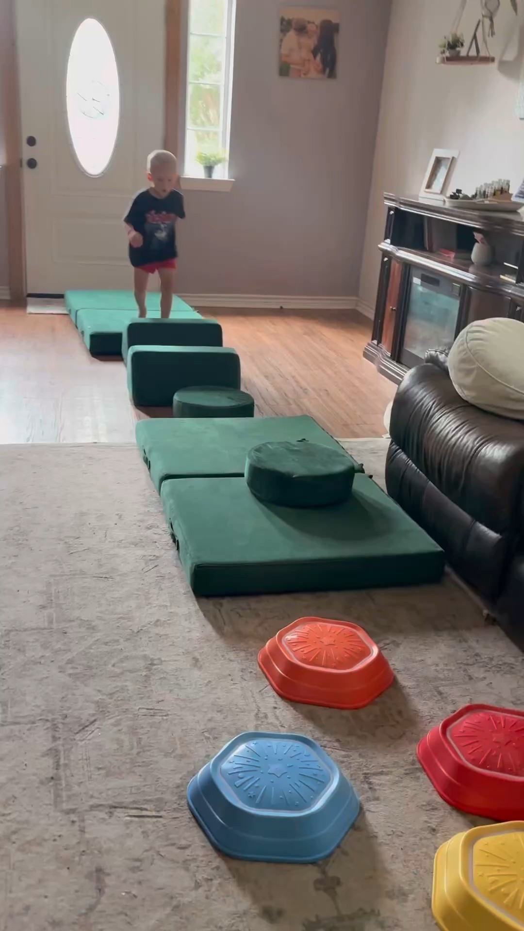 Ultimate boy mom hack. Affordable obstacle coursee

#LTKKids