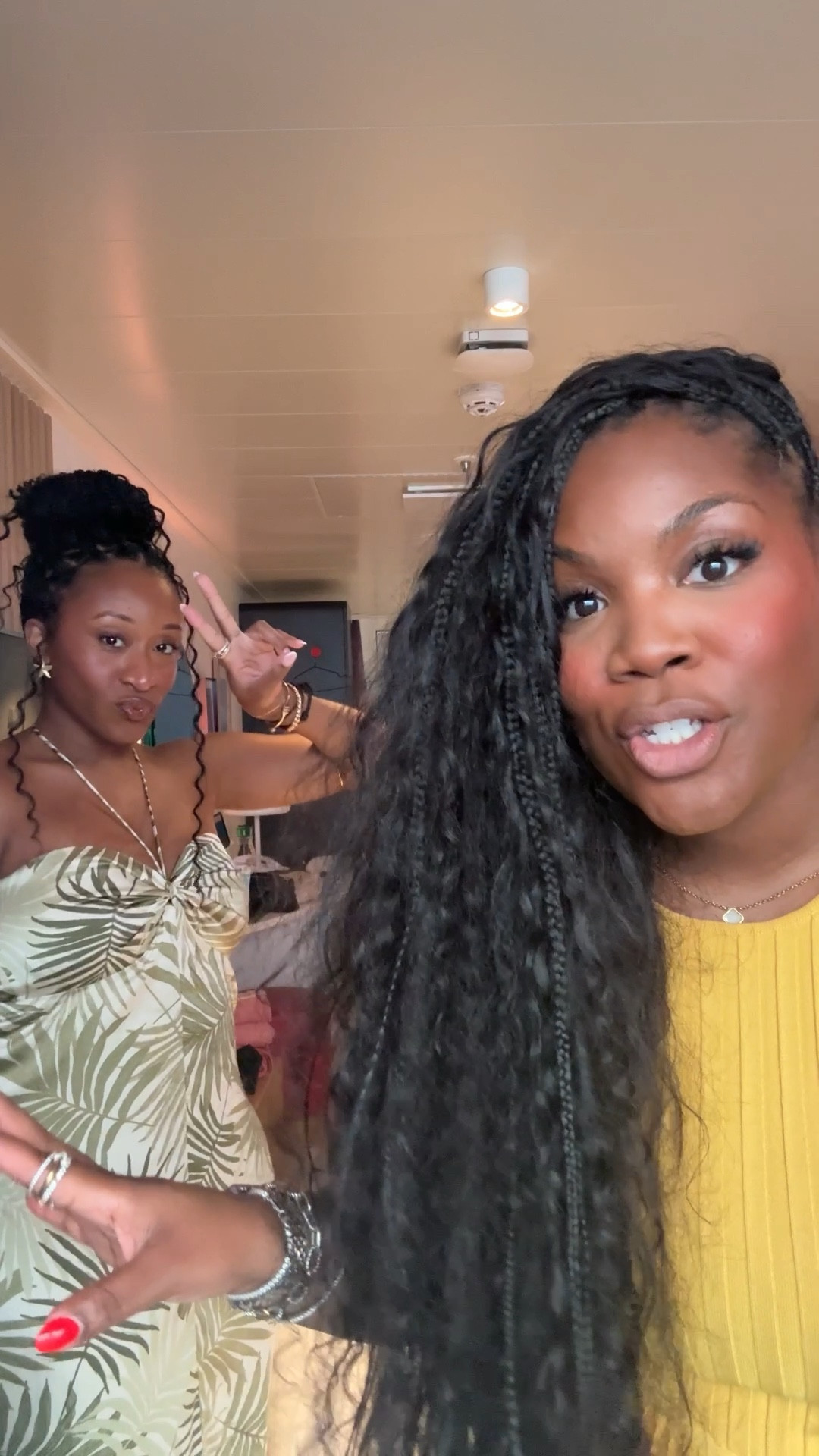 Chaotic Bestie OOTN: Virgin Voyages Cruise Night 1

Love love love this dress so much - very generous in size! I got a medium and wish I sized down to a small. 

Bestie’s outfit will be linked in her story @ruthieaugustin 🫶🏾

#LTKMidsize #LTKPetite #LTKPlusSize