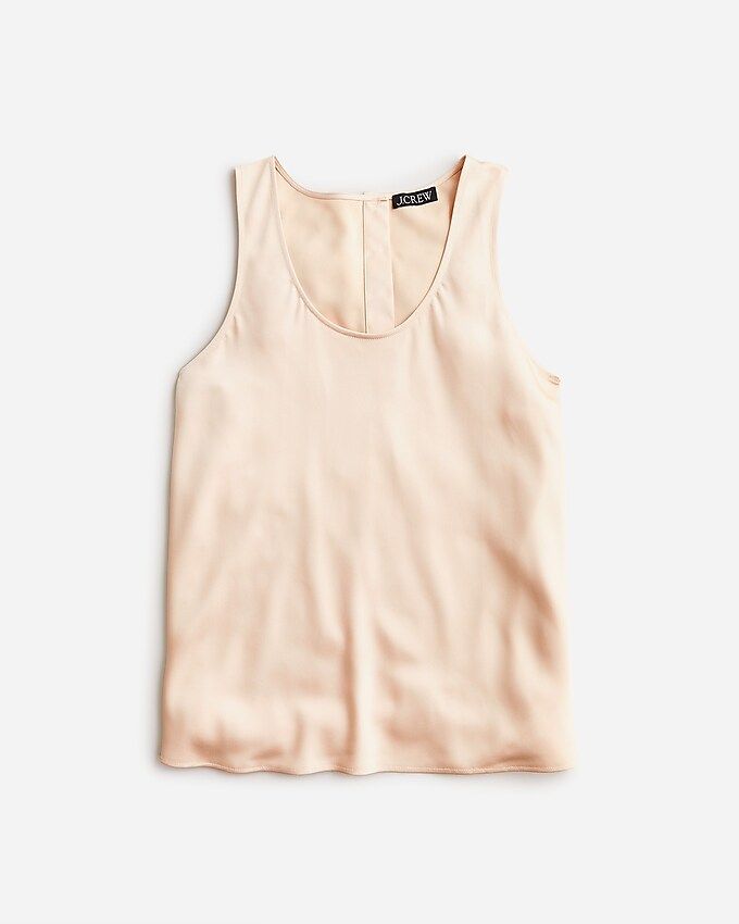 Sleeveless shell top in everyday crepe | J.Crew US