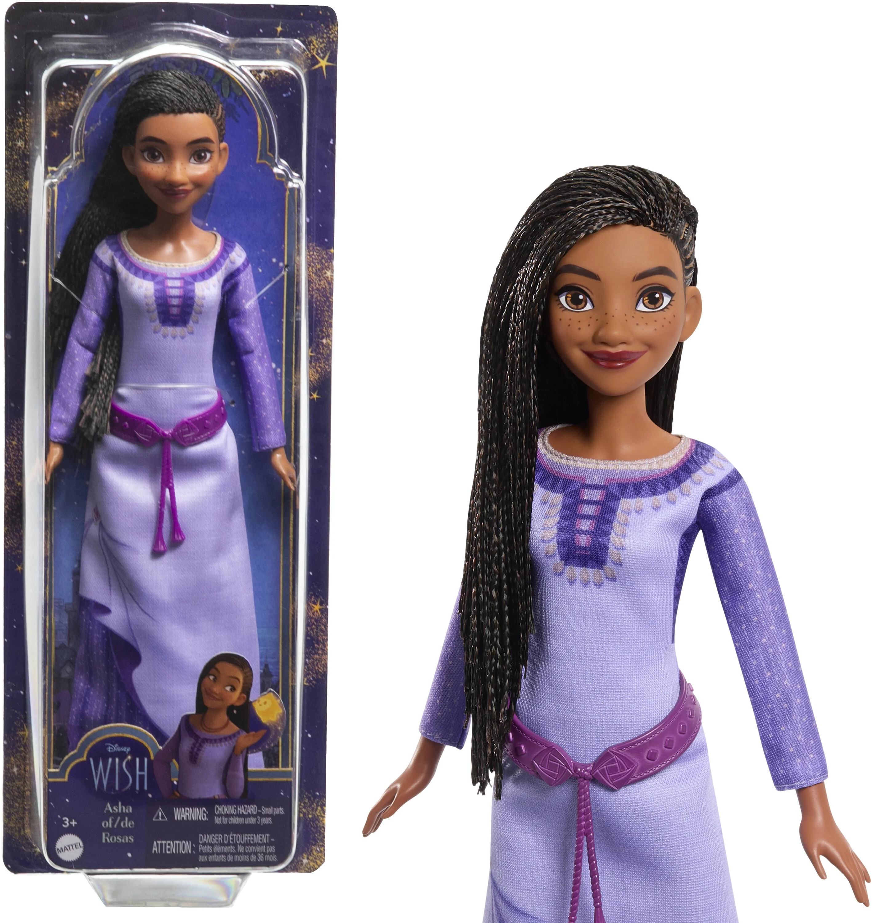 Disney’s Wish Asha of Rosas Posable 11 inch Fashion Doll and Accessories | Walmart (US)