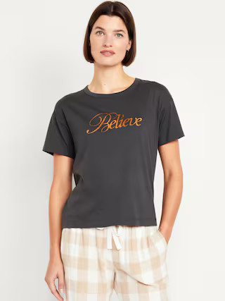 Matching Holiday-Graphic T-Shirt for Women | Old Navy (US)