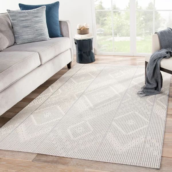 Orrwell Southwestern Gray/Beige Indoor / Outdoor Area Rug | Wayfair North America