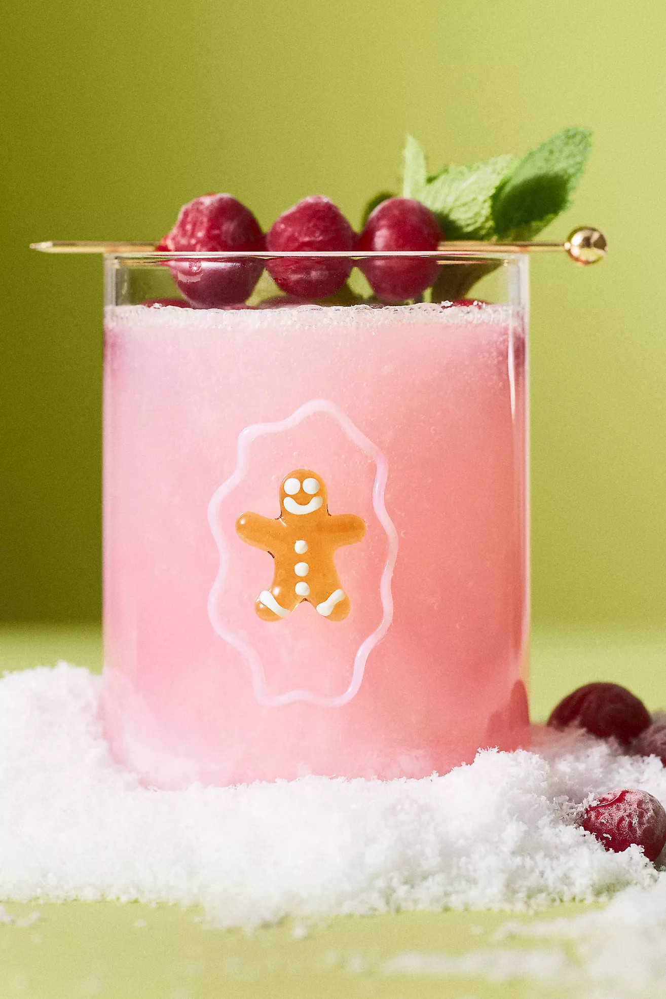 The Love Notes Holiday Juice Glasses | Anthropologie (US)