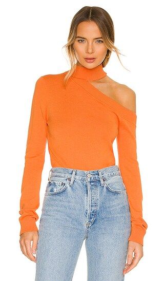 Bexley Sweater in Tangerine | Revolve Clothing (Global)
