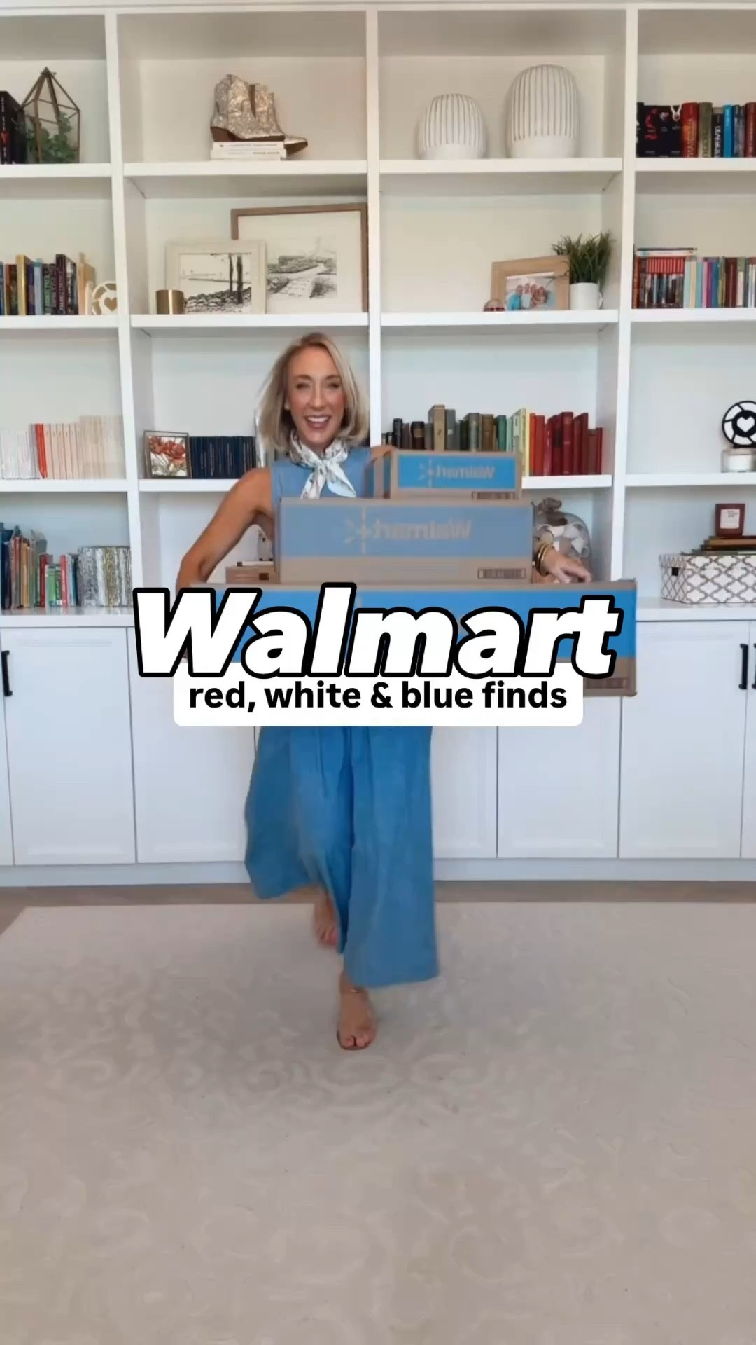 Walmart - red, white & blue finds * Sleeveless Cotton Chambray Racer Back Maxi Dress - size XS. $34. 1. Flag Crewneck Sweater (MENS) - size Medium. $ varies according to size/color. 3 colors. * Drapey Utility Shorts, 4" Inseam - size XS. $22.98. 4 colors. 2. Boxy Graphic Sweatshirt - size Large. $14.98. 2 colors. White Wide Leg Jeans - size 0. $26.98. 4 colors. 3. Boxy Graphic Sweatshirt - size Medium. $14.98. 2 colors. 4. Sleeveless Cotton Panel Midi Dress - size XS. $36. 5. Cotton Mini Dress w/ Puff Sleeves - size XS. $19.98. 3 colors. 6. Peplum Tank Top w/ Eyelet Trim - size XS. $17.98.

 

#LTKSeasonal #LTKOver40