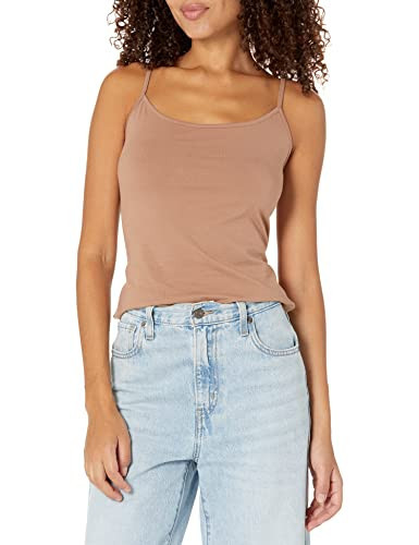 GAP Womens Fitted Cami Warm Beige | Amazon (US)