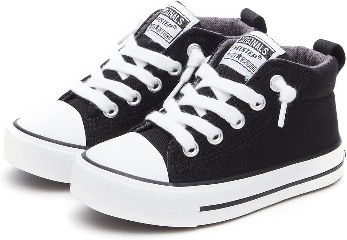 Weestep Toddler Little Kid Boys and Girls Slip On Mid Top Sneakers | Amazon (US)