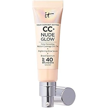IT Cosmetics Your Skin But Better CC+ Cream Illumination, Light Medium (C) - Color Correcting Cream, | Amazon (US)