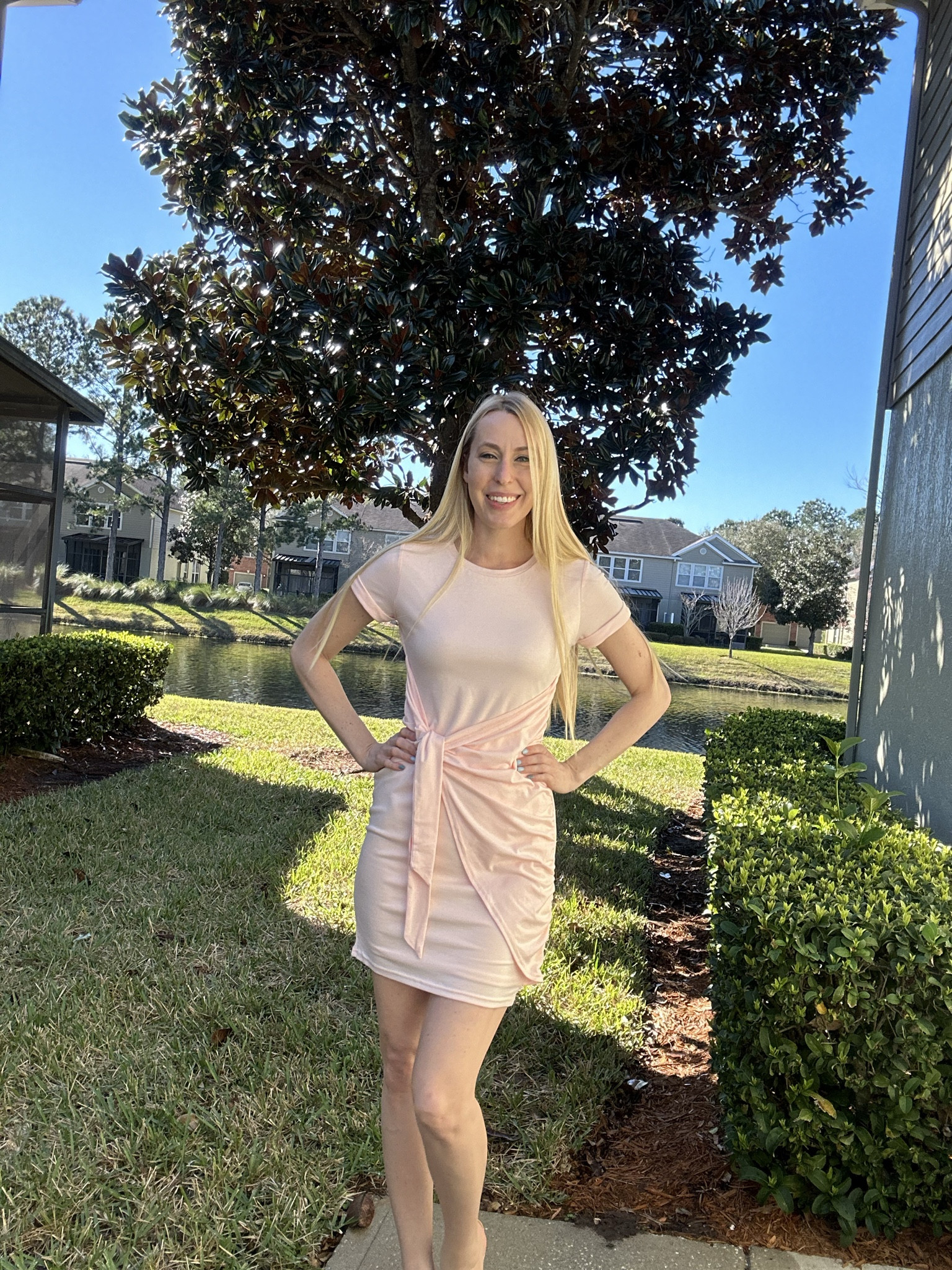 This is such a cute and cozy dress for spring. I love the length and the feel of the fabric is so soft 
Wearing size small
Great for weddings, vacation and more 

#LTKstyletip #LTKSeasonal #LTKfindsunder50