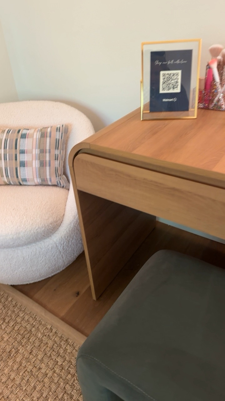 The Ottoman from this video is finally in stock in both green and cream! This was in the Walmart house we visited last week!  

#LTKHome #LTKFindsUnder100 #LTKSummerSales