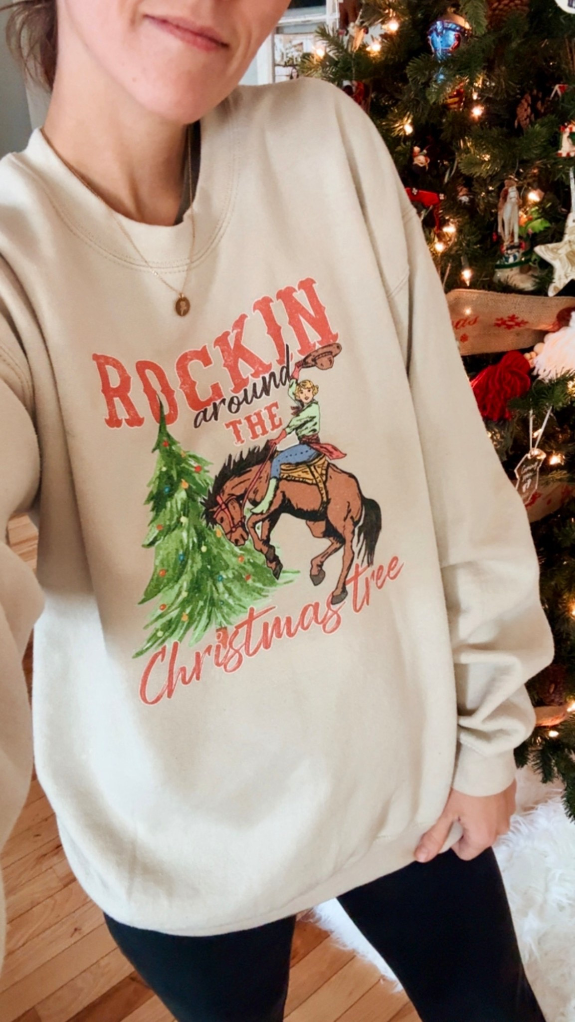 Retro Cowboy Christmas sweatshirts from Amazon 🤠🏇🎄

#LTKHoliday