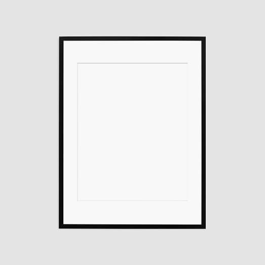 Simply Framed Oversized Gallery Frame – Black/Mat | West Elm (US)