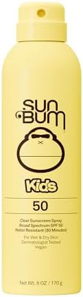 Sun Bum Kids SPF 50 Clear Sunscreen Body Spray - 6 oz | Amazon (US)