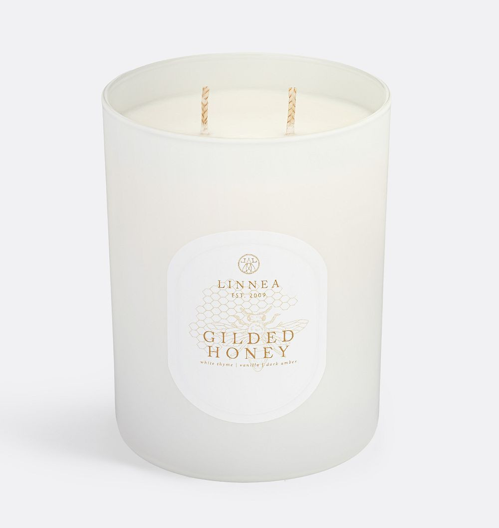 LINNEA Candle, 11oz - Gilded Honey | Rejuvenation