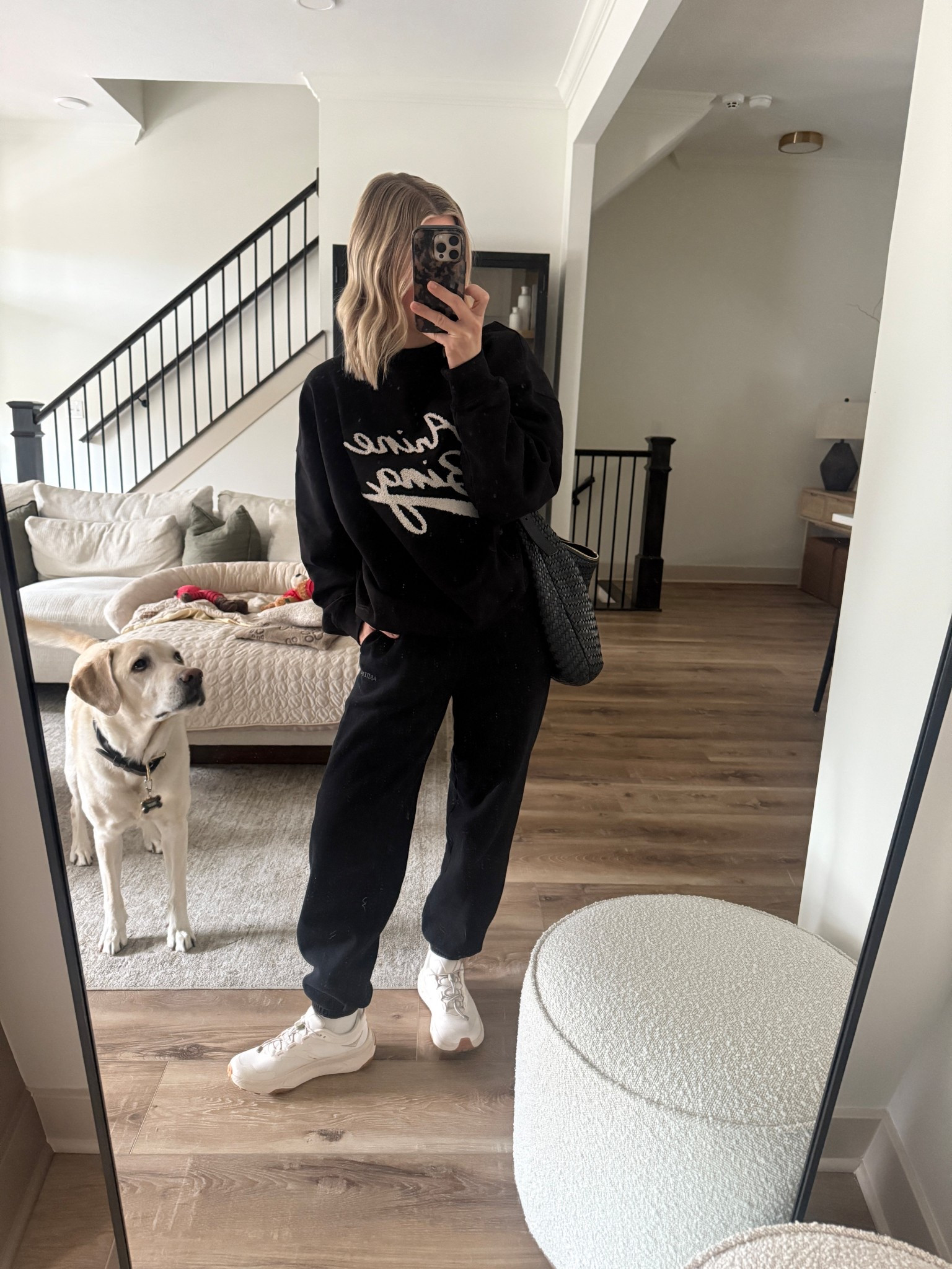 Wearing XS joggers, small sweatshirt, socks/sneakers tts 

#LTKOver40 #LTKFindsUnder100 #LTKFindsUnder50