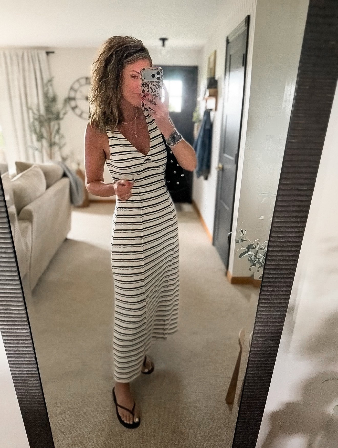 Date night. 
Dress/small (so soft) 
Also linked my hair waver and products I used to style.

#LTKSeasonal #LTKOver40 #LTKootd