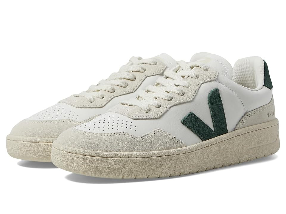 VEJA V-90 Men's Shoes Extra White/Cyprus : EU 48 (US Men's 13) M, Leather | Zappos