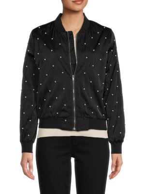 Wdny Pearl Quilted Bomber Jacket on SALE | Saks OFF 5TH | Saks Fifth Avenue OFF 5TH