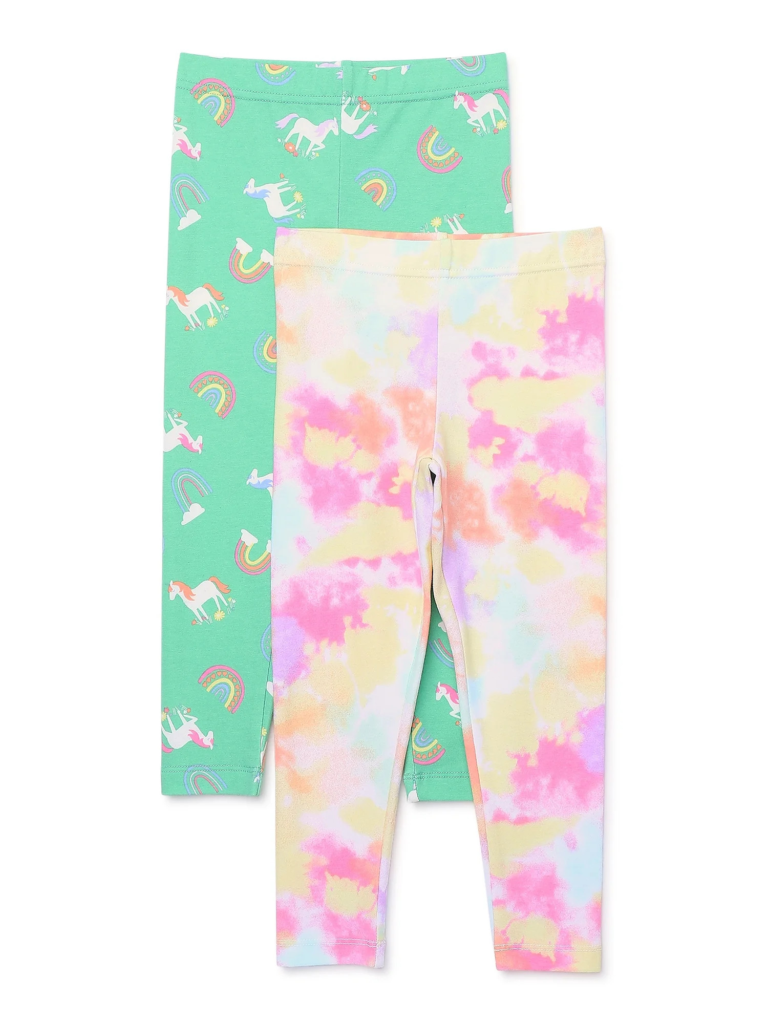 365 Kids from Garanimals Girls’ Leggings, 2-Pack, Sizes 4-10 - Walmart.com | Walmart (US)