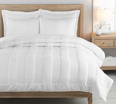 Washed TENCEL™ Quilt & Shams - White | Pottery Barn (US)
