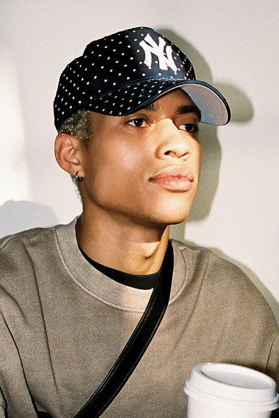 Mitchell & Ness MLB New York Yankees Polka Dot Pro Snapback Hat | Urban Outfitters (US and RoW)