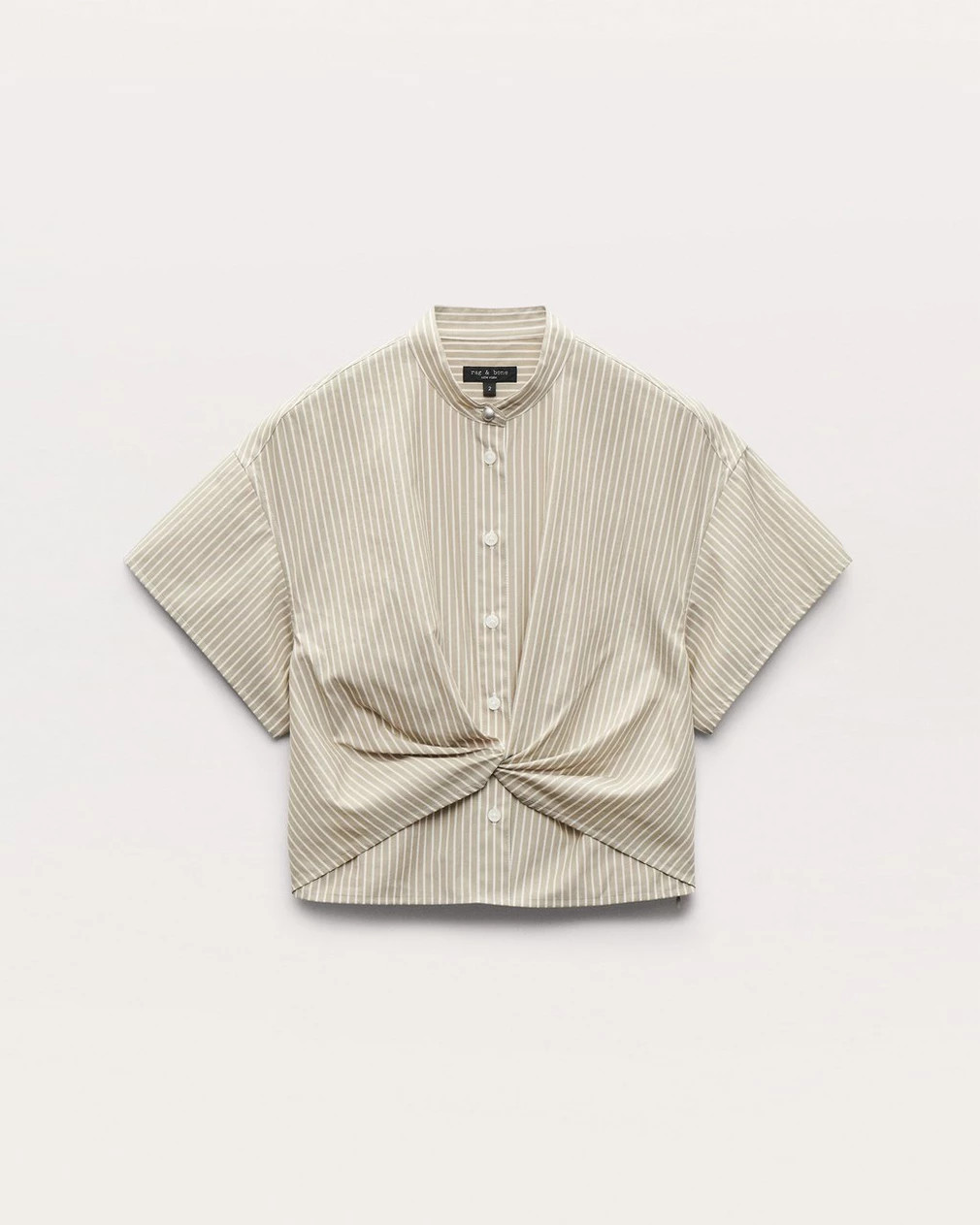 Gretchen Striped Poplin Shirt | rag & bone