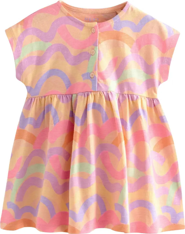 NEXT Kids' Rainbow Print Cotton Dress | Nordstrom | Nordstrom