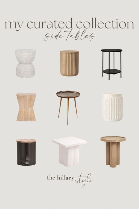 My curated collection of Side Tables in a variety of styles.  These interesting shapes and textures will add extra dimension and table space to any family room or living room!  

Side Tables, Accent Tables, Beautiful Accent Tables, Fluted Accent Tables, Marble Accent Tables, Cement Accent Tables, MCM, CB2, All Modern, Amazon, Arhaus, Crate and Barrel, Target, Walmart

#LTKFind #LTKfamily #LTKhome
