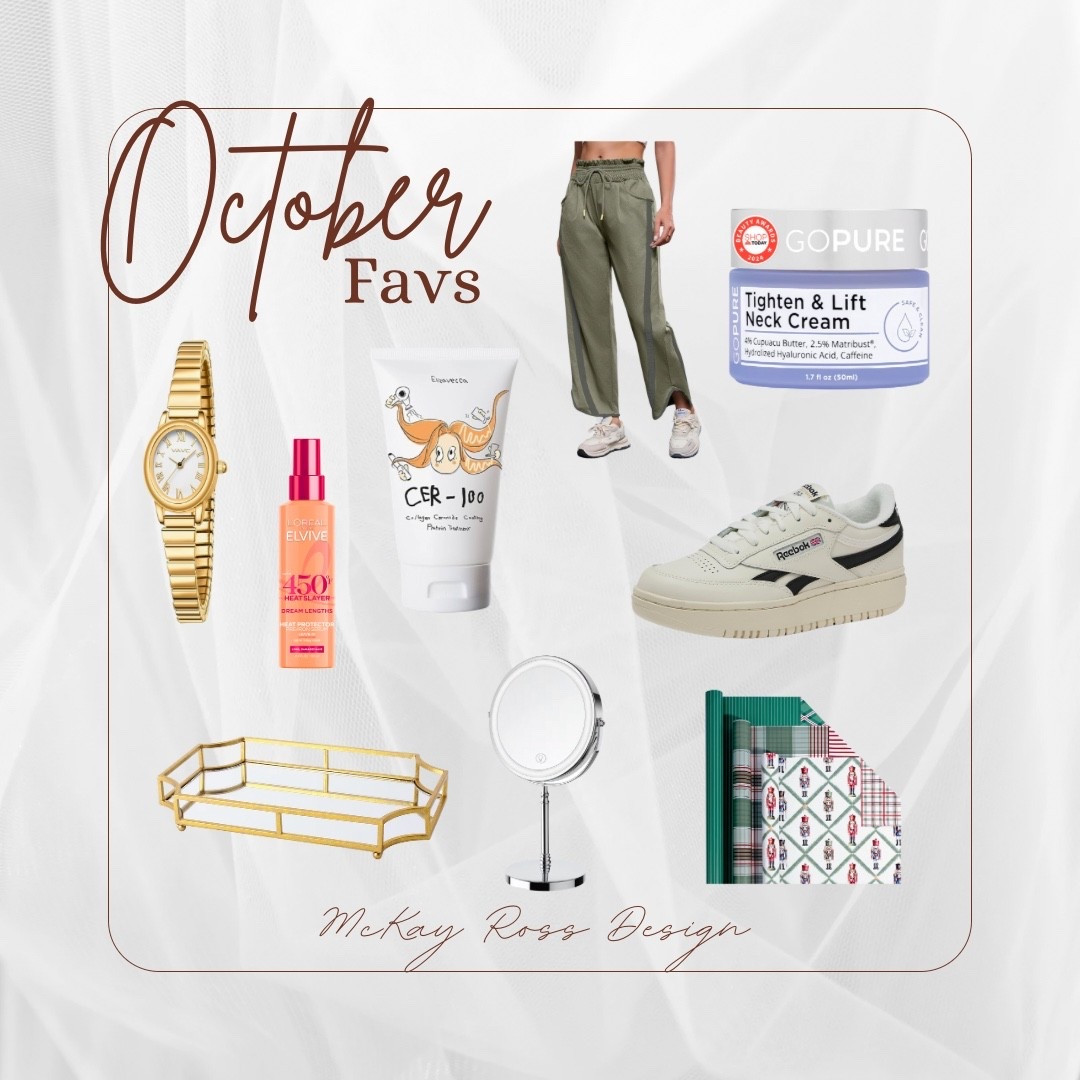 Amazon 
Vanity mirror 
Dupes
Tennis shoes
Fashion
Home decor 
Hair care
Watch 
Skincare
Wrapping paper 

#LTKGiftGuide #LTKgrwm #LTKSaleAlert