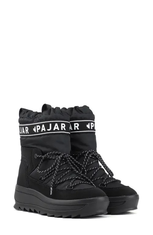 Pajar Galaxy Waterproof Platform Boot in Black at Nordstrom, Size 9.5 | Nordstrom