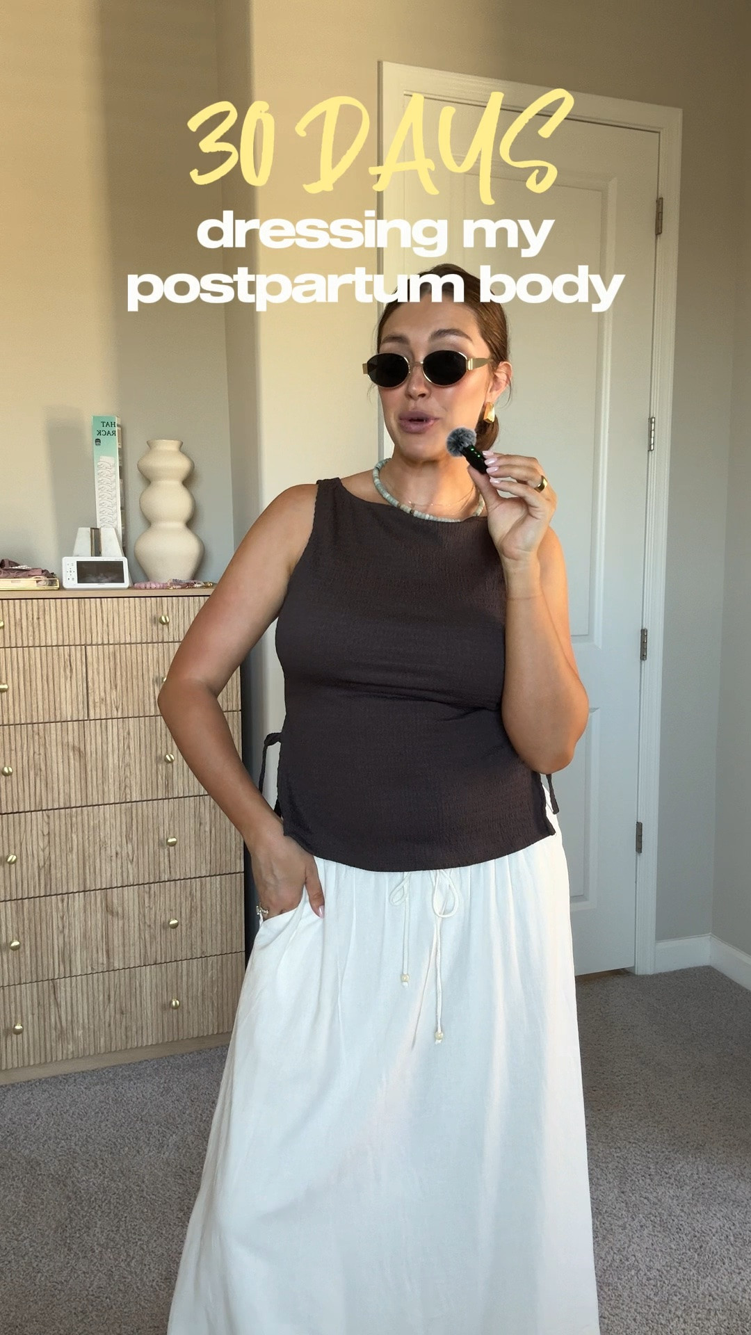 Breastfeeding friendly mom outfit! Wearing true size in top and skirt

#LTKootd #LTKmomlife #LTKTall