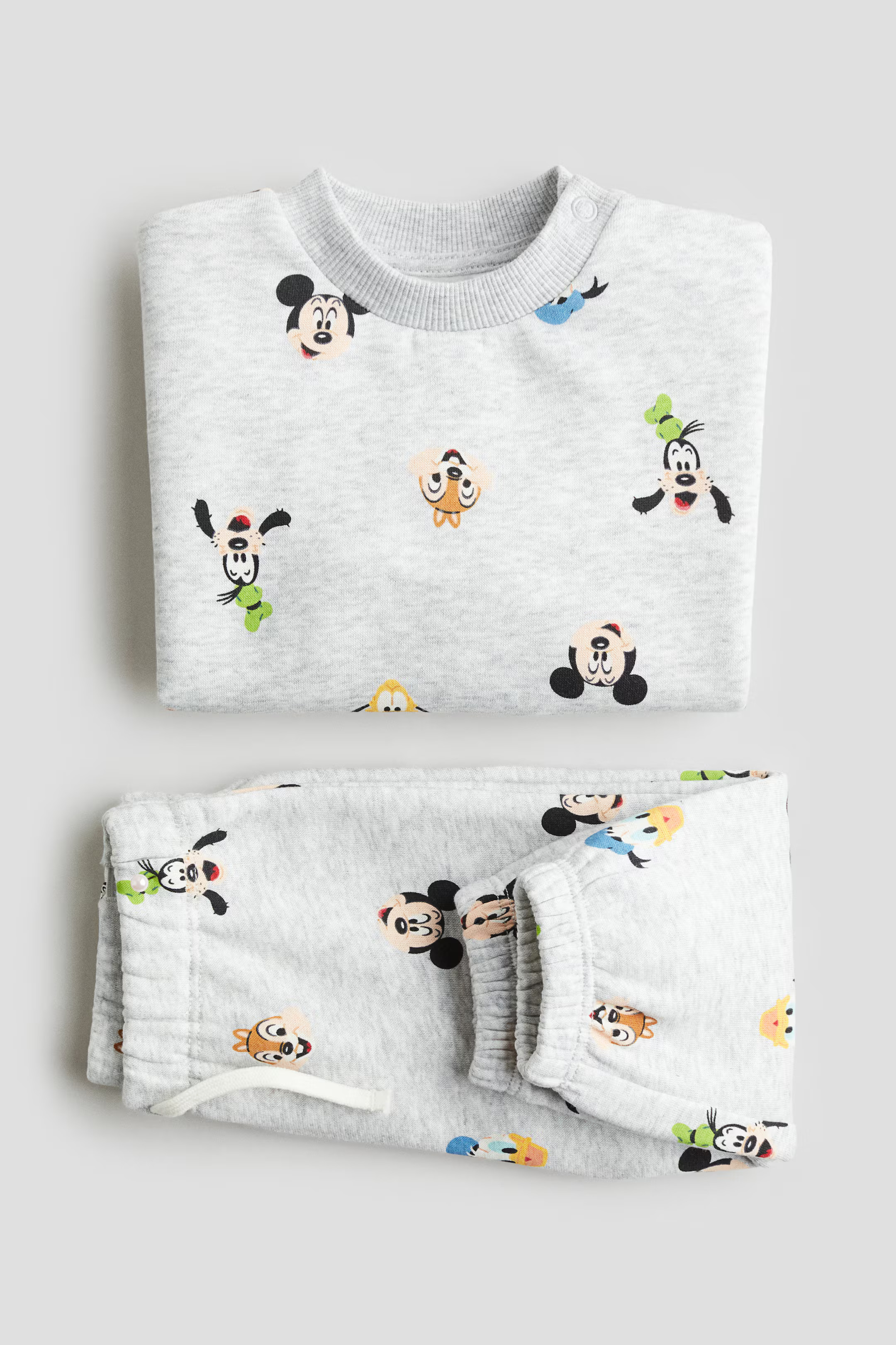 2-piece printed sweatshirt set | H&M (UK, MY, IN, SG, PH, TW, HK)