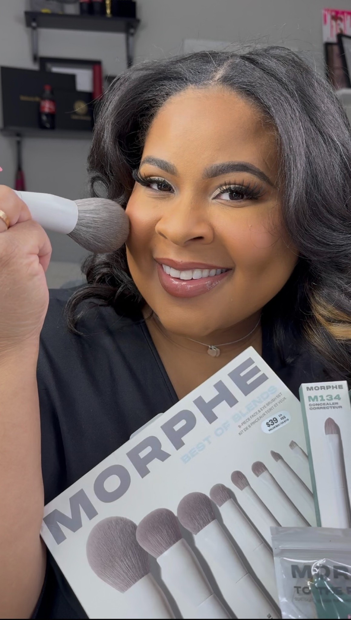 @morphebrushes been that girl, still that girl 😏