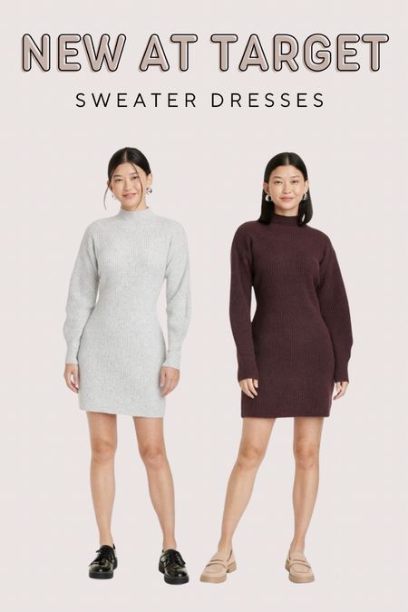 New $35 sweater dresses for fall at Target

#LTKstyletip #LTKfindsunder50 #LTKfindsunder100